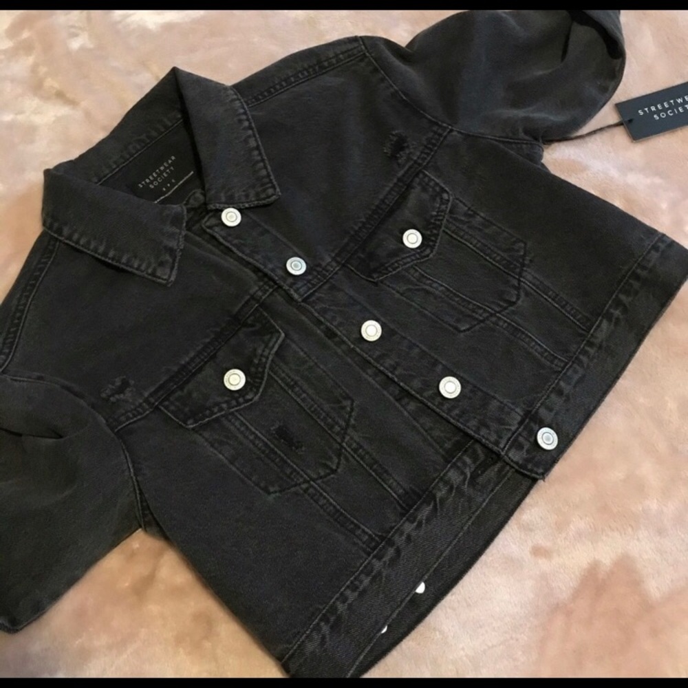 Distressed Jean Jacket